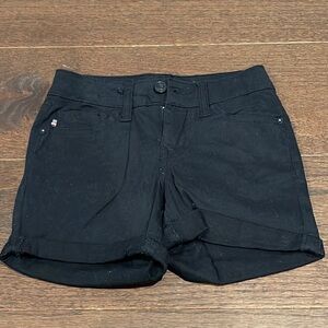 Vigoss Girls Black Jeans Shorts Size 7